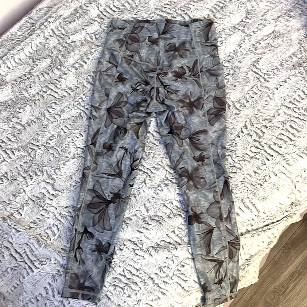 Athleta | Butterfly and Flowers | Leggings - Picture 2 of 2